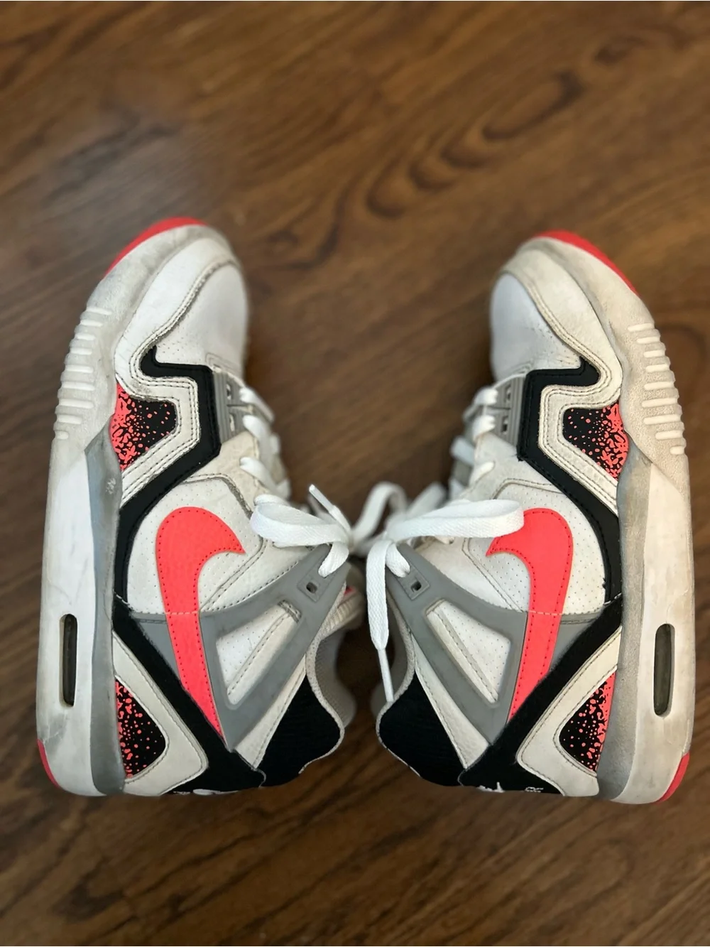 Nike Agassi Air Tech Challenge lava sneaker - size 4Y